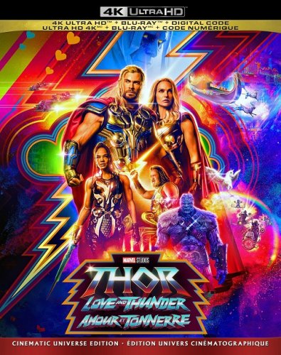 Постер к фильму Тор: Любовь и гром / Thor: Love and Thunder (2022) UHD BDRemux 2160p от селезень | 4K | HDR | D